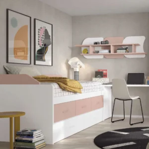 Dormitorio juvenil completo, modelo QUART.