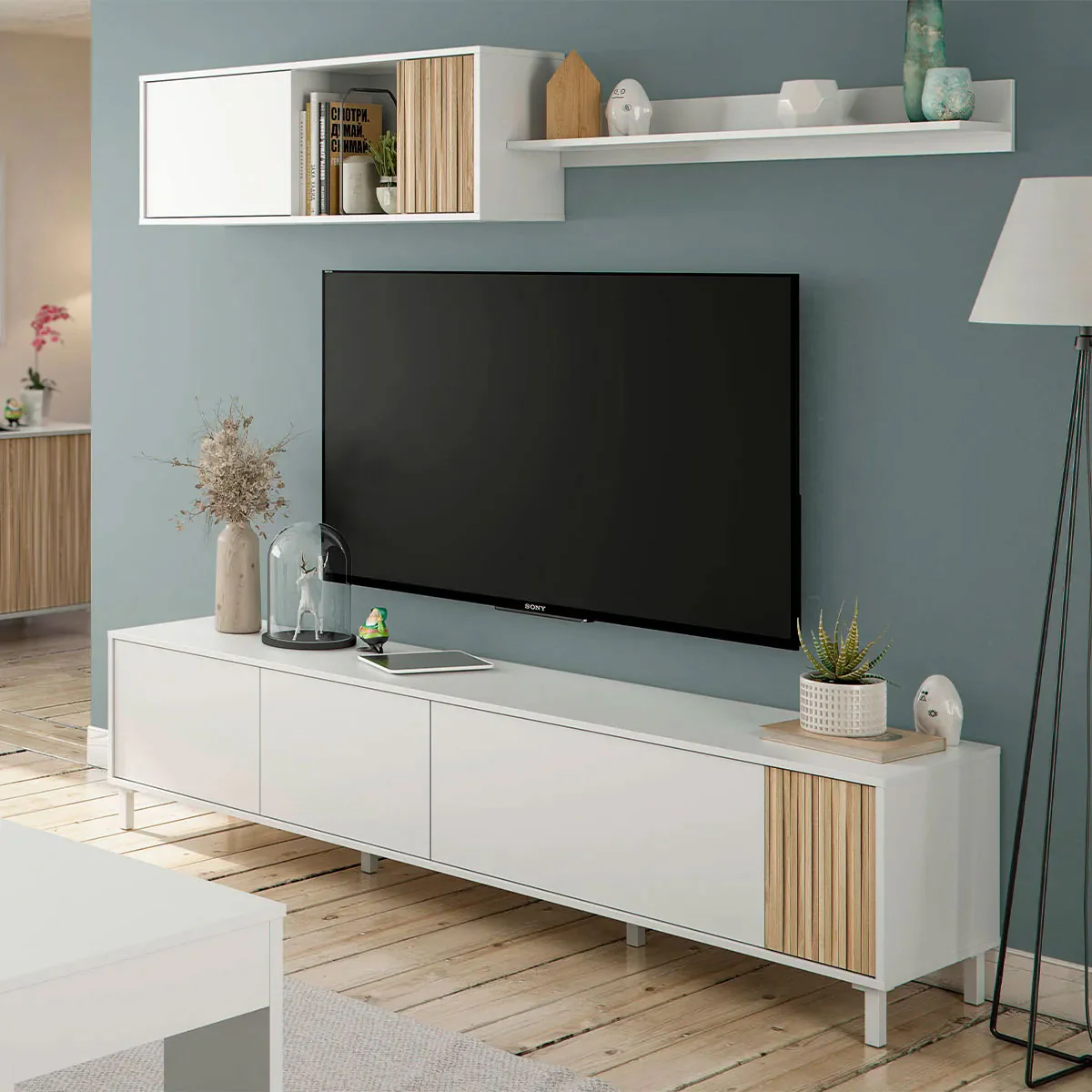 Interior moderno de hogar